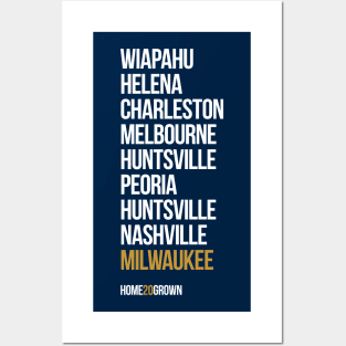 "Homegrown Series" Milwaukee: The Receiver Posters and Art